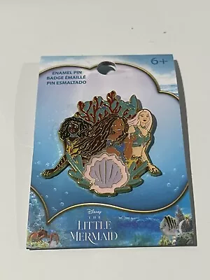 Loungefly Disney The Little Mermaid  Princess Ariel Sisters Live Action Pin • $15.75