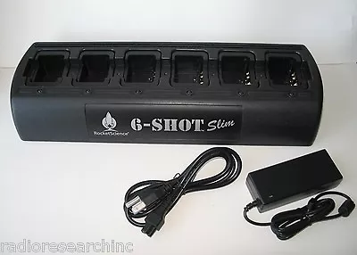 Gang 6-Bank Gang Charger For Motorola CP100 XU1100 XV1100 XU2600 XV2600 XTN • $399