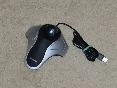 KENSINGTON ORBIT Optical Trackball USB Wired Mouse USB Marble 64327 EXCELLENT • $27.95