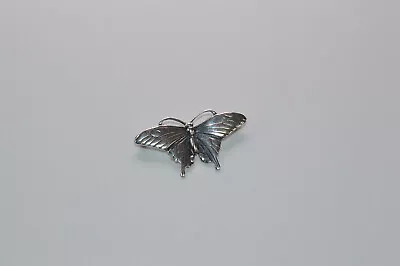 Vintage Kabana Sterling Silver Butterfly Pin Brooch • $29.99