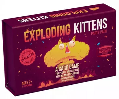Exploding Kittens Party Pack • $49.99