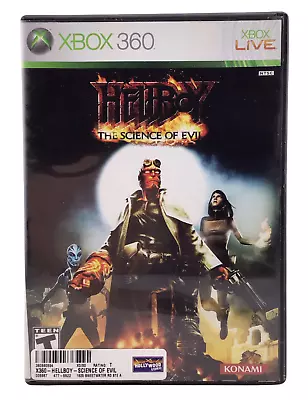 Konami Hellboy: The Science Of Evil 2008 Xbox 360 CIB Tested Good Condition • $17.95