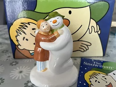 Coalport Snowman  The Special Moment  Boxed Very Good Condition • £16