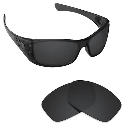 Hawkry Polycarbonate Replacement Lenses For-Oakley Hijinx - Stealth Black • £10.18
