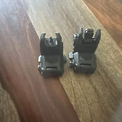 Mągpul Front & Rear Gen 2 Flip Up Sights • $50