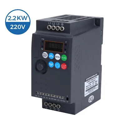 STEPPERONLINE 3HP 2.2KW 220V VFD Variable Frequency Drive Inverter 1 To 3 Phase • $76.99
