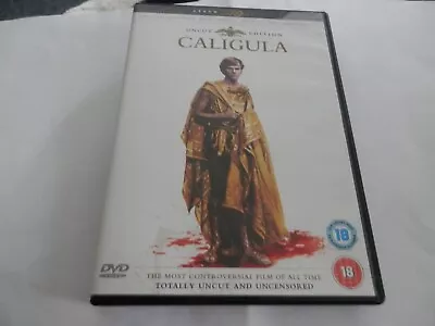 Caligula Uncut Version.. Malcolm McDowell. (5). DVD..  Freepost. • £14.99