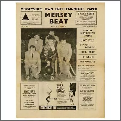 The Beatles Mersey Beat Newspaper Volume 1 Number 18 (UK) • $994.71