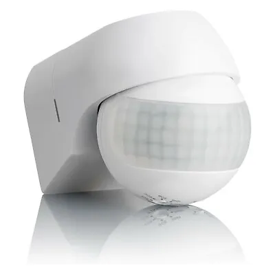 Outdoor White IP44 180° Security Lighting PIR Motion Sensor Detector Switch • £12