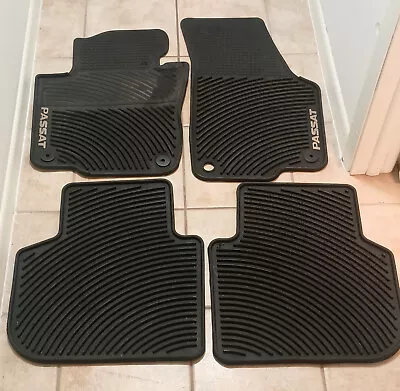 VW Volkswagen Passat Official Genuine OEM Rubber Floor Mat Set # 561061550A041 • $59.99