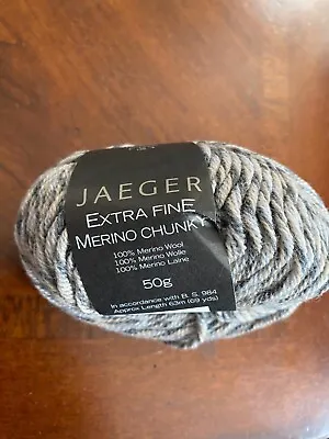 Jaeger Yarn Extra Fine Merino Chunky Wool Shade 019 Dyelot 140 • $12
