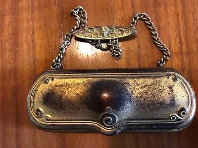 German Silver Antique Eyeglass Case Holder Victorian Art Nouveau Pin Art Nouveau • $225.33