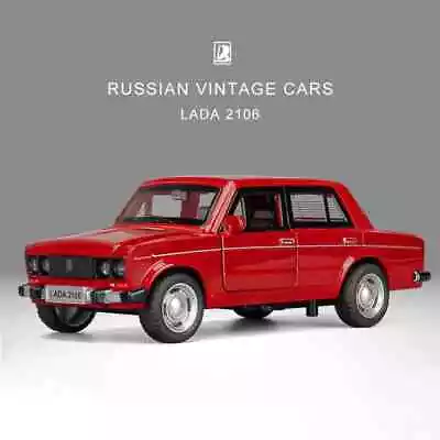 1:32 Russian LADA Prajeda Classic Car Alloy Model Car Diecast Sound Toy Vehicle  • $12.25