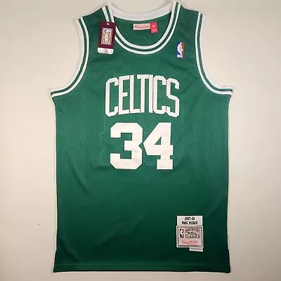 Boston Celtics Paul Pierce 34# Embroidered New Jersey With Tags • $42.80