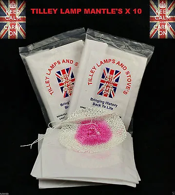 Tilley Lamp Mantles X 10 Pressure Lamp Mantles Kerosene Lamp Vapalux Lamp • $7.80