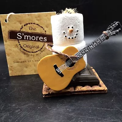 The Original S’mores Midwest Snowman W Guitar Ornament Christmas • $12
