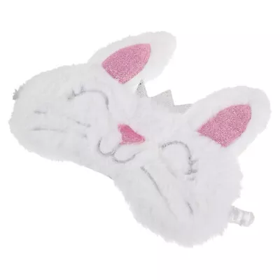  Eye Cover For Kids Plush Blindfold Elastic Tape Mask Miss Travel Facial Rabbit • £9.25