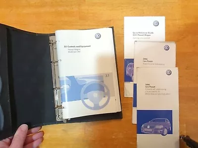 🥇2006 Vw Volkswagen Passat B6 2.0l Wagon Owners User Guide Manual Oem • $24.95