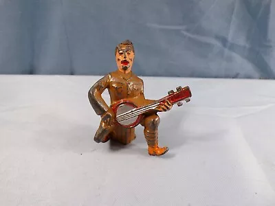 Manoil M95 Metal Toy Soldier Figure - Soldier Playing Banjo INV54 • $29.99