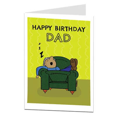 Funny Birthday Card For Dad • £3.25