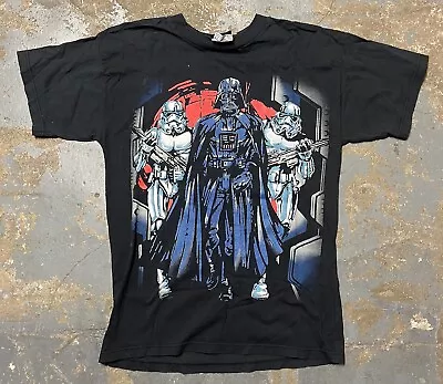 Vintage 1996 Star Wars Graphic T-shirt Darth Vader Black Size XL( Size S-M Men) • $45
