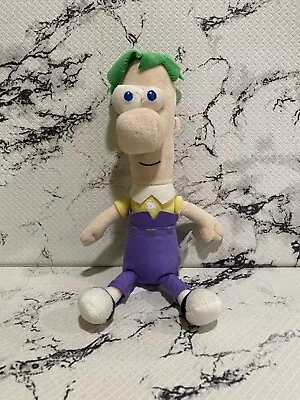 $9.99 • Buy Phineas & Ferb 10  Ferb Plush Figures Stuffed Toy Disney Store