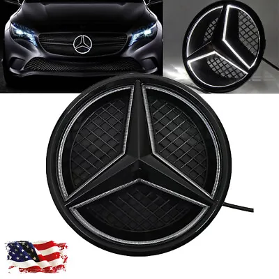 LED Emblem Light Car Front Grille Illuminated Logo Star Badge For Mercedes-Benz • $28.79