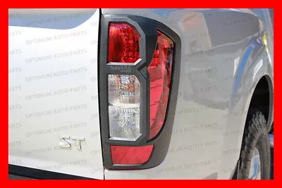 MATT Black Tail Light Cover To Suit Nissan Navara NP300 D23 2014-2018 • $40.50