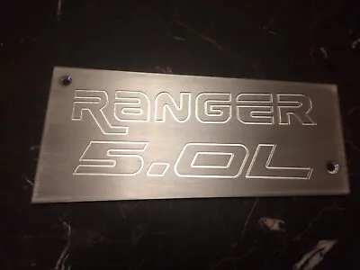 Ford 5.0 Ranger Custom Aluminum Intake Manifold Plate Plaque GT40 • $45