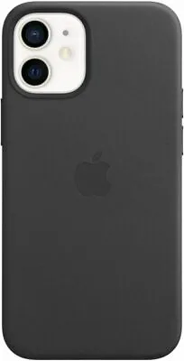 Genuine Apple Leather Case Cover For IPhone 12 Mini Black New • $19.99
