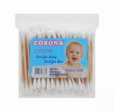 100 Bamboo Cotton Buds Cotton Swab Eco Friendly Biodegradable Wooden Stick • £1.99