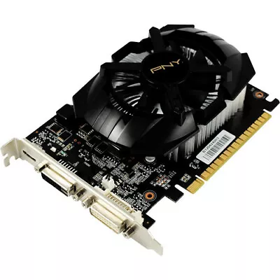 PNY NVIDIA GeForce GTX 650 2GB DVI Mini-HDMI Video Card Part No: VCGGTX650XPB • $25