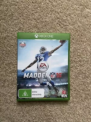 Xbox One NFL Madden 16 | EA Sports | Microsoft • $9.99