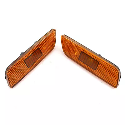 Pair Front Bumper Turn Signal Parking Light Fit For Volvo S80 1998-2006 8620463 • $11.97