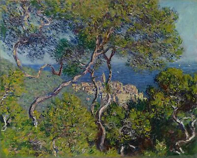 Handmade Oil Painting Repro Claude Monet Bordighera • $49