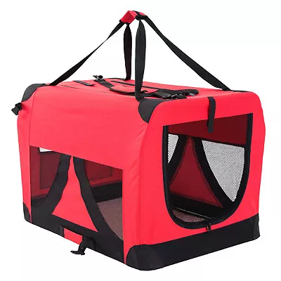 Paw Mate Red Portable Soft Dog Cage Crate Carrier XXXL • $159