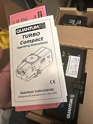 Quantum Turbo Compact Battery With Sync Cord And Charger In Box V26 • $200