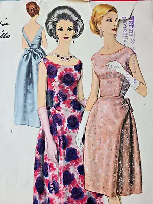 V1048 Sewing Pattern VTG 1960s Dress B31  Vogue Paris Original Lanvin Castillo • $24.95