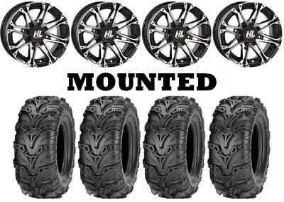 Kit 4 ITP Mud Lite II Tires 23x8-12 On High Lifter HL3 Machined Wheels 1KXP • $1007.51