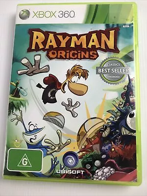 Rayman Origins Complete With Manual Xbox 360 PAL Platformer Free Postage • $22.95