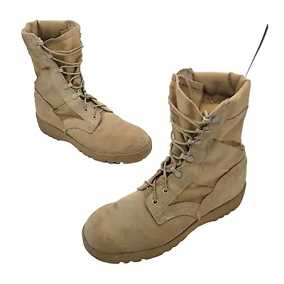 McRae Hot Weather Mens Size 9R Desert Tan Coyote Vibram Military Combat Boots • $44.95