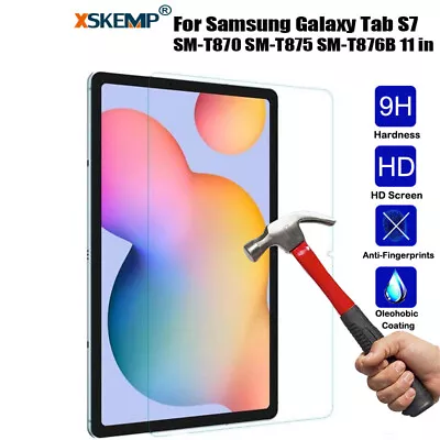 Screen Protector For Samsung Galaxy Tab A7 S7 S7+ A7 S6 Lite 2020 Tempered Glass • $14.59