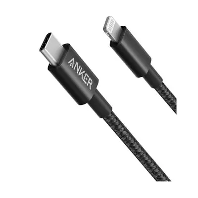 $22.80 • Buy Anker Nylon USB-C To Lightning Cable 1m - Black