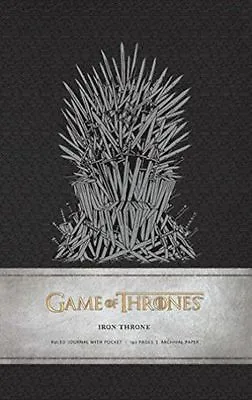 Game Of Thrones: Iron Throne Hardcover Ruled Journal By  HBO New Shrink Wrapped • £4.99