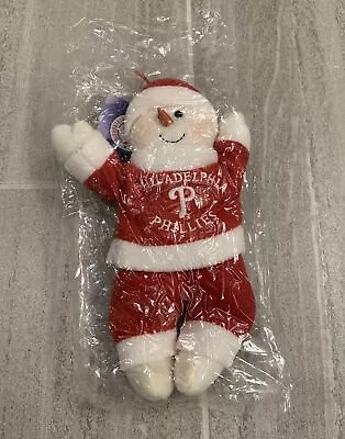 Philadelphia Phillies Scottish Christmas Ornament MLB Baseball Santa Snowman NEW • $9.99