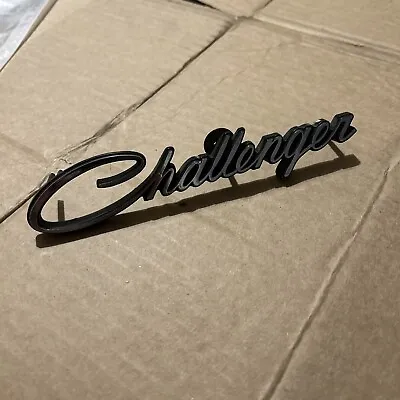 Dodge Challenger Emblem Badge Vintage 1970s CHALLENGER R/T • $39.95