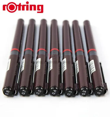£4.99 • Buy Rotring Tikky Graphic FineLiner Black Fibre Tip Single Pen