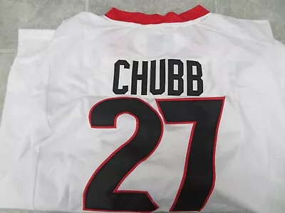 Georgia Bulldogs #27 Nick Chubb Jersey College Football XXXL - White • $74.95