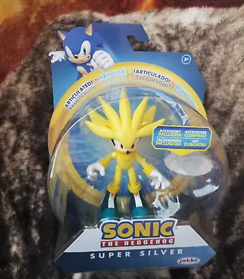 Sonic The Hedgehog Super Silver 4 Figure • $23.99