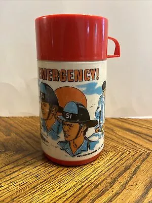 Vintage Made In USA Aladdin Industries Emergency! Thermos  • $49.99